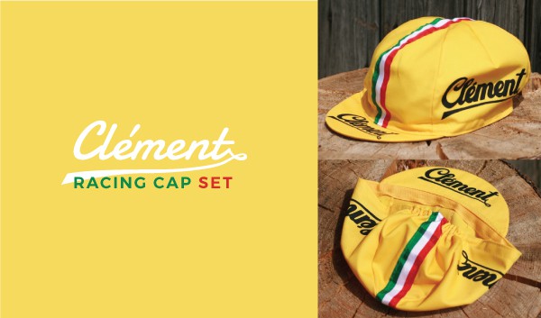 yellow cycling cap