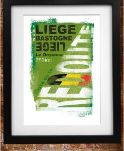 Liege Bastogne Liege Print