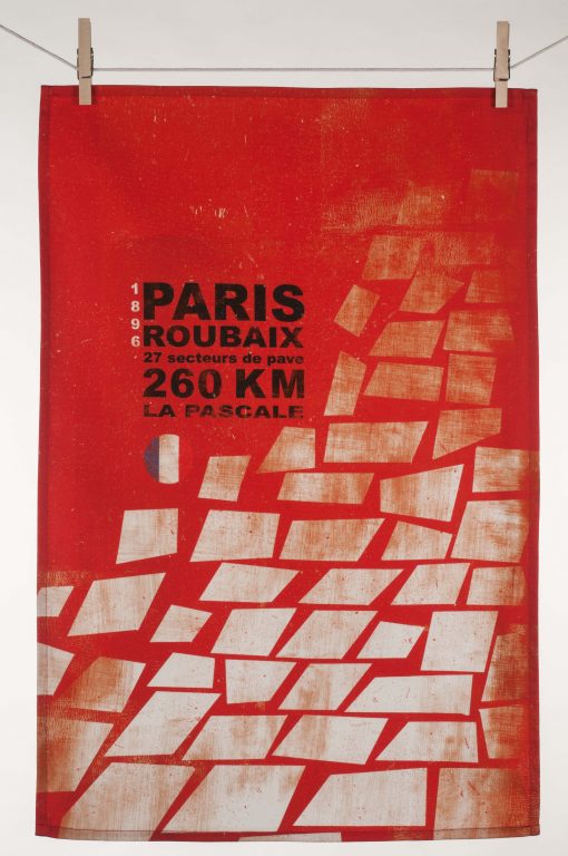 Paris Roubaix Tea Towel