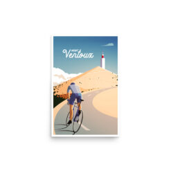 Mont Ventoux Cycling Print