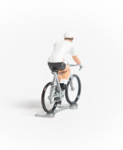 white jersey mini cyclist 2