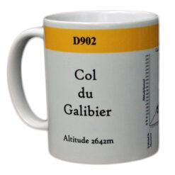 Col du Galibier Famous Climbs Road Marker Mug