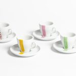 Set of 4 Grand Tour Espresso Cups and Saucers
