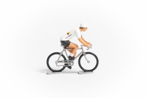 Columbia mini cyclist figurine