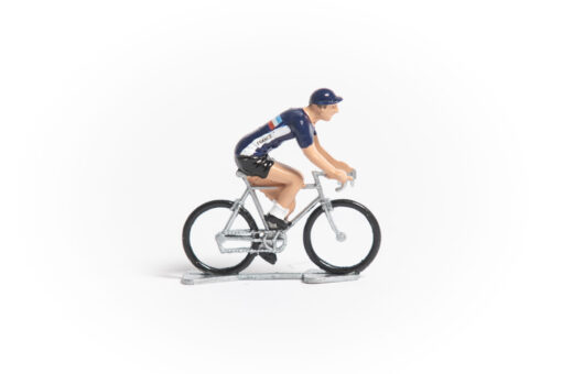 France mini cyclist figurine