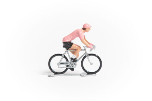 Giro Pink Jersey mini cyclist figurine