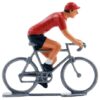 Vuelta Red Jersey mini cyclist figurine