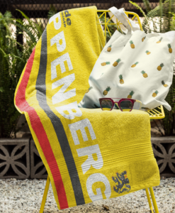 flanders towel on chair