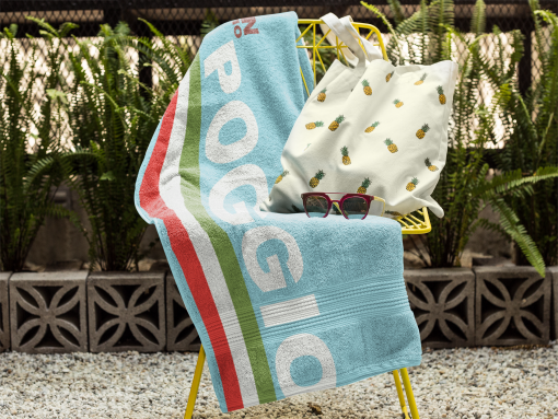 milan san remo beach towel
