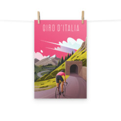 Giro d’Italia Cycling Print