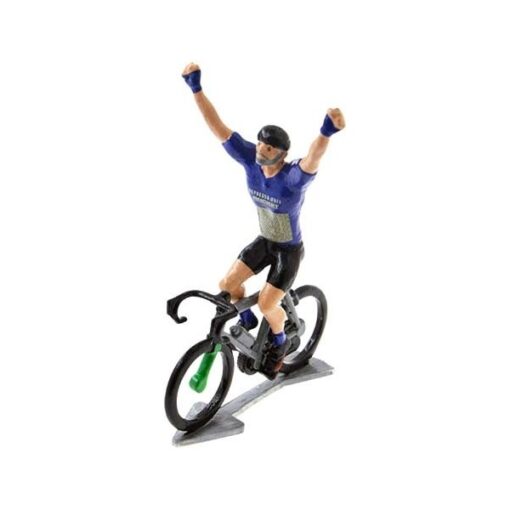 mini cyclist winner figure personalised