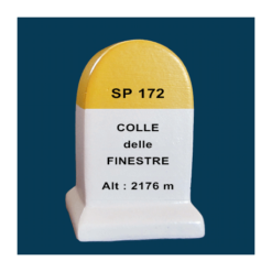 Colle delle Finestre Road Marker Model