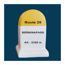 Berninapass Road Marker Model