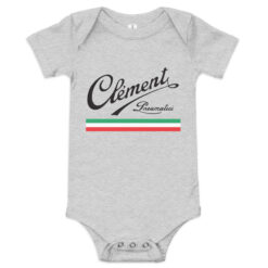 Clement Retro Cycling Baby Onesie