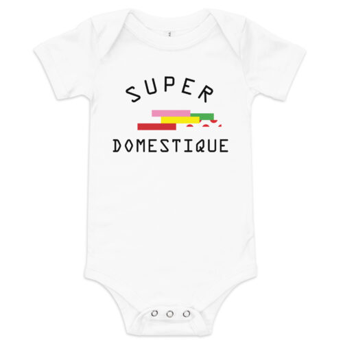 Super Domestique Baby Onesie