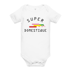 Super Domestique Baby Onesie