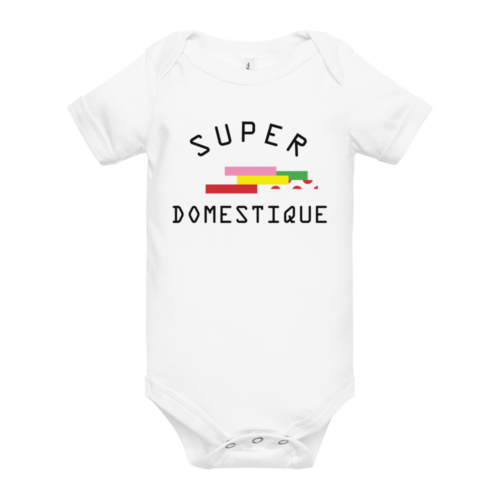 Super Domestique Baby Onesie - Image 2