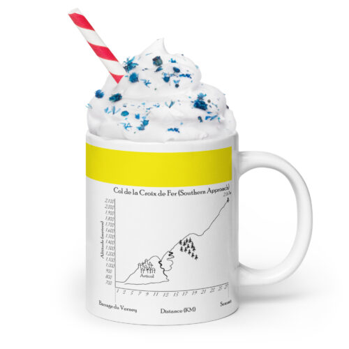 XL Col de la Croix de Fer Mug - Image 3