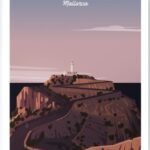 Cap Formentor Cycling Print