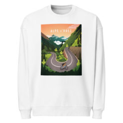 Alpe d’Huez Unisex organic oversized sweatshirt